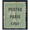 FRANCE PRÉOBLITÉRÉ N°28 TIMBRE NEUF SIGNÉ CALVES "PARIS POSTE 1921", COTE 200€