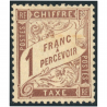 FRANCE TIMBRE-TAXE N°25 TIMBRE NEUF* SIGNÉ CALVES, BELLE QUALITÉ, COTE 800€