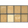 FRANCE TIMBRE-TAXE N°55 À 62 TIMBRES NEUFS**/*, ANNÉE 1927-31, COTE 355€