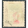 OBOCK N°22 TIMBRE OBLITÉRÉ DES COLONIES FRANÇAISES SIGNÉ BRUN, COTE 80€