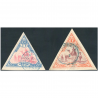 OBOCK N°61 À 62 TIMBRES OBLITÉRÉS DES COLONIES FRANÇAISES, BELLE COTE 325€