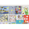 FRANCE ANNÉE 2017 TIMBRES-POSTE/BLOCS-FEUILLETS/PA TIMBRES NEUFS** FACIALE 90€