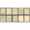 DIEGO-SUAREZ N°13 À 25 SANS LES N°21 ET 22, TIMBRES OBLITÉRÉS COTE 520€
