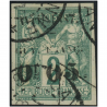 GUYANE N°3 TIMBRES OBL SIGNÉ CALVES COTE 170€ ANNÉE 1886-88 COLONIES FRANÇAISES