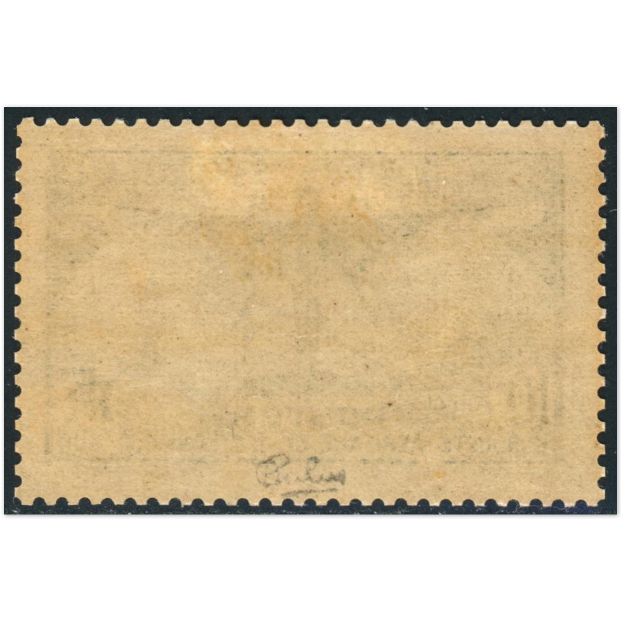 FRANCE N°321 TIMBRES NEUF SIGNÉ CALVES, 10FR ATLANTIQUE, LÉGÈRES ROUSSEURS