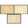 MONACO POSTE AÉRIENNE N°42 À 44 TIMBRES NEUFS**/* ANNÉE 1949 COTE 211€