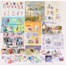 FRANCE LOT ANNÉE 2016 TIMBRES ET BLOCS-FEUILLETS DE FRANCE NEUFS** FACIALE 77€
