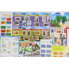 FRANCE LOT ANNÉE 2004 TIMBRES/BLOCS-FEUILLETS/CARNETS DE FRANCE FACIALE 110€