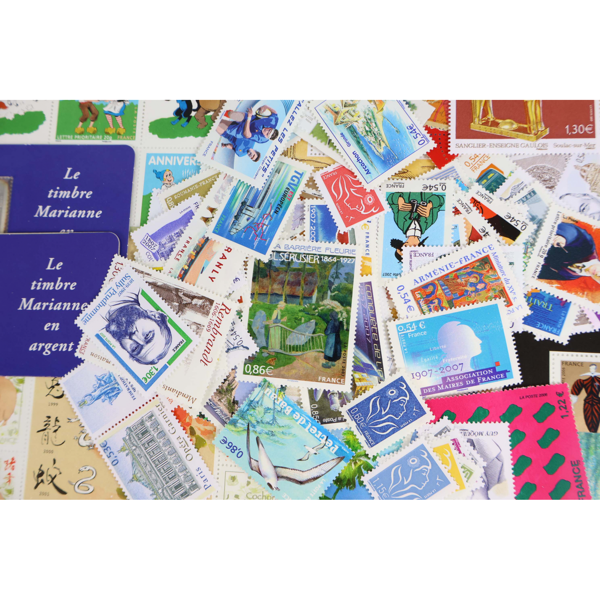FRANCE LOT ANNÉE 2006 TIMBRES/BLOCS-FEUILLETS/CARNETS DE FRANCE FACIALE 187€