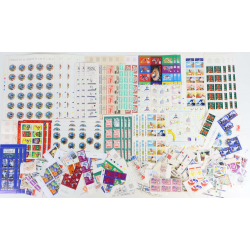 FRANCE LOT DE TIMBRES-POSTE - BLOCS-FEUILLETS-CARNETS-FEUILLES FACIALE 2480FFr