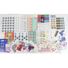 FRANCE LOT DE TIMBRES-POSTE - BLOCS-FEUILLETS-CARNETS-FEUILLES FACIALE 2480FFr