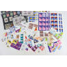 FRANCE LOT DE TIMBRES-POSTE - BLOCS-FEUILLETS-CARNETS-FEUILLES FACIALE 2301FFr