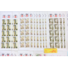 MONACO LOT IMPORTANT DE CARNETS EN FRANCS COURRIER / COLLECTION FACIALE 780FFr