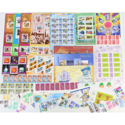 FRANCE LOT DE TIMBRES-POSTE/BLOCS-FEUILLETS EN EUROS COURRIER/COLLECTION FAC 120€