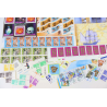 FRANCE LOT DE TIMBRES-POSTE/BLOCS-FEUILLETS EN EUROS COURRIER/COLLECTION FAC 120€