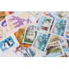 FRANCE LOT EN EUROS TIMBRES/BLOCS-FEUILLETS/CARNETS TIMBRES NEUFS** FACIALE 65€
