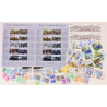 SAINT PIERRE ET MIQUELON LOT DE TIMBRES NEUFS** DE 2000 À 2002 FACIALE 69€