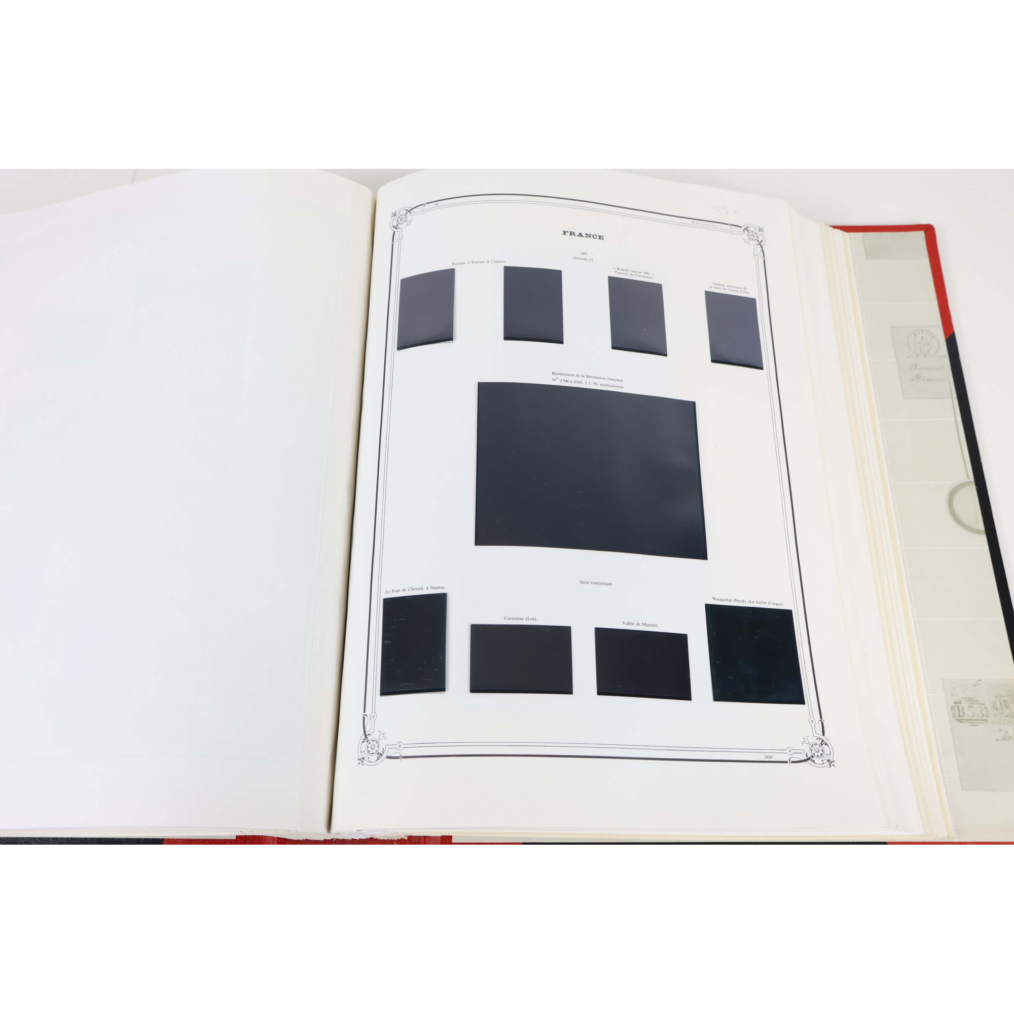 ALBUM YVERT ET TELLIER ANNÉES 1980 À 1996 + FINS DE CATALOGUE POUR TIMBRES FRANCE