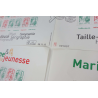 FRANCE LOT DE 4 FEUILLES N°4774A ET 4774B TIMBRES NEUFS, FEUILLES AVEC DÉFAUTS