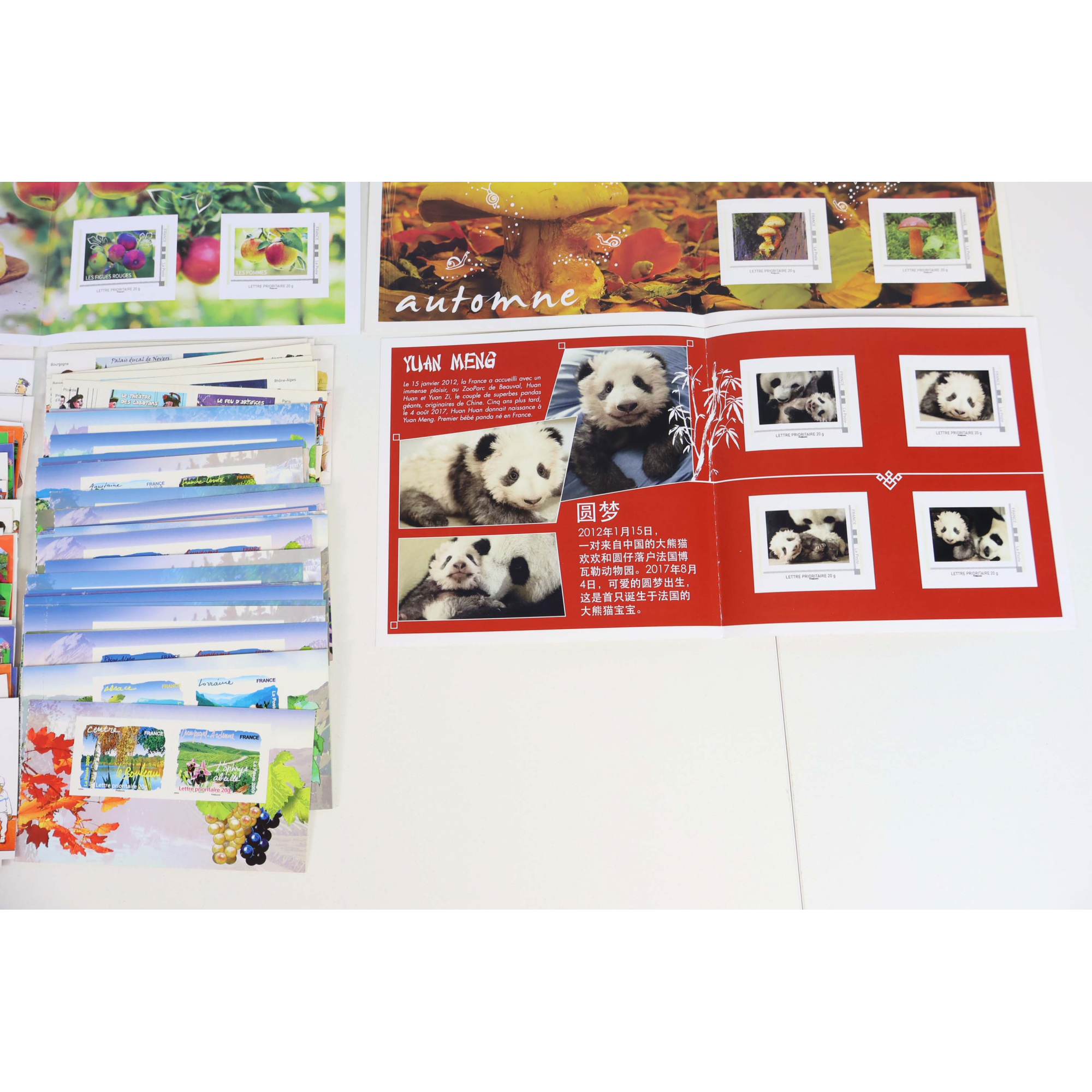 FRANCE LOT DE 328 VP AUTOADHÉSIFS À VALIDITÉ PERMANENTE 20G, TIMBRES NEUFS**