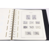 CLASSEUR LEUCHTTURM POUR RANGER COLLECTION DE TIMBRES DE FRANCE DE 1990 À 1999