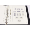CLASSEUR LEUCHTTURM POUR RANGER COLLECTION DE TIMBRES DE FRANCE DE 1980 À 1989