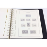 CLASSEUR LEUCHTTURM POUR RANGER COLLECTION DE TIMBRES DE FRANCE DE 1980 À 1989
