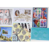 FRANCE LOT DE TIMBRES-POSTE ET DE BLOCS-FEUILLET DE 2017 NEUFS** FACIALE 89€