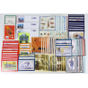 LOT DE 100 CARTES POSTALES PRÉ-AFFRANCHIES POUR LE MONDE, À VALIDITÉ PERMANENTE