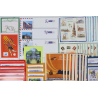 LOT DE 100 CARTES POSTALES PRÉ-AFFRANCHIES POUR LE MONDE, À VALIDITÉ PERMANENTE