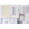 LOT BLOCS ET CARNETS TIMBRES EN FRANCS AVEC DÉFAUTS POUR AFFRANCHIR, VF 393.5€