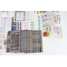 LOT BLOCS ET CARNETS TIMBRES EN FRANCS AVEC DÉFAUTS POUR AFFRANCHIR, VF 393.5€