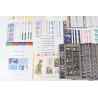 LOT BLOCS ET CARNETS TIMBRES EN FRANCS AVEC DÉFAUTS POUR AFFRANCHIR, VF 393.5€