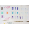 LOT BLOCS FEUILLETS TIMBRES EN EUROS AVEC DÉFAUTS POUR AFFRANCHIR, FACIALE 167€