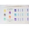 LOT BLOCS FEUILLETS TIMBRES EN EUROS AVEC DÉFAUTS POUR AFFRANCHIR, FACIALE 167€