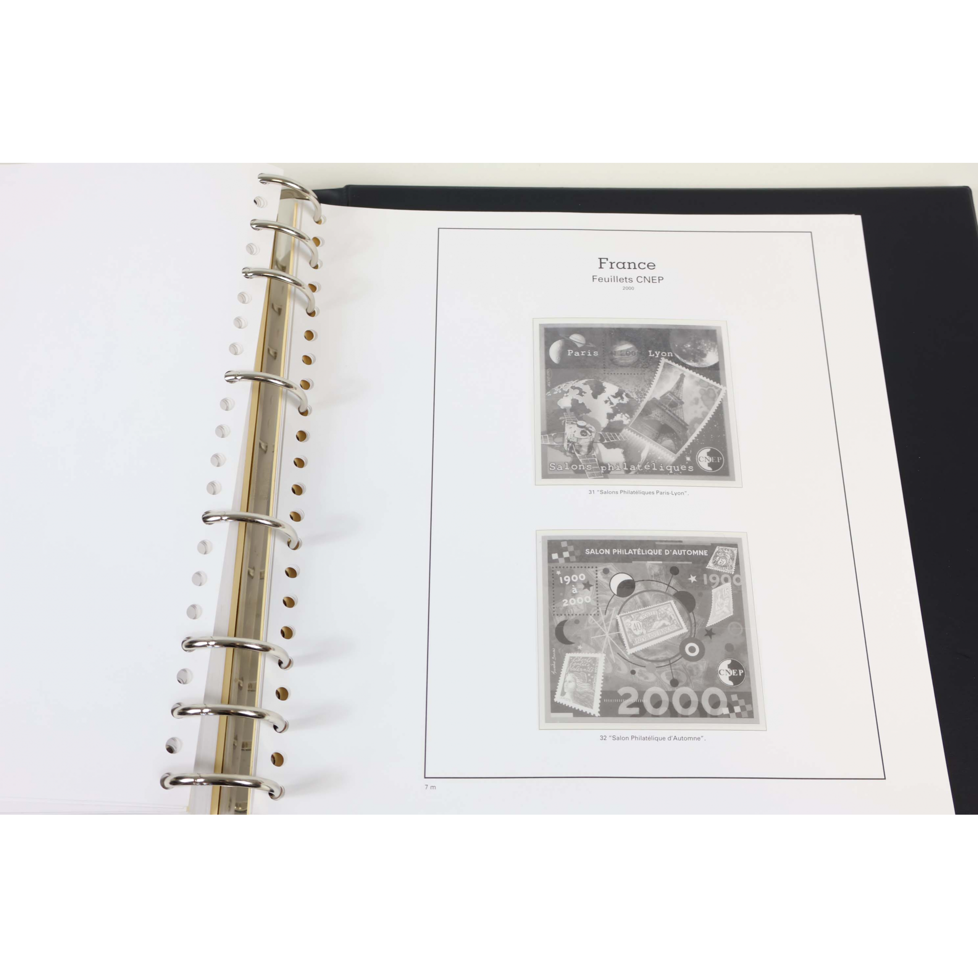 CLASSEUR YVERT ET TELLIER SUPRA POUR LA COLLECTION TIMBRES DE FRANCE 1997-1999