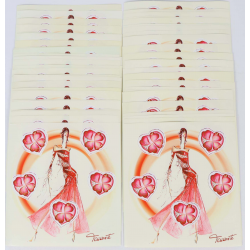 LOT 60 BLOCS N° 54 COEURS DE TORRENTE, TIMBRES NEUFS** 0.46€ X 5, FACIALE 138€