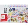 LOT DE TIMBRES AUTOADHÉSIFS FRANCE EN EUROS NEUFS POUR AFFRANCHIR, FACIALE 225€