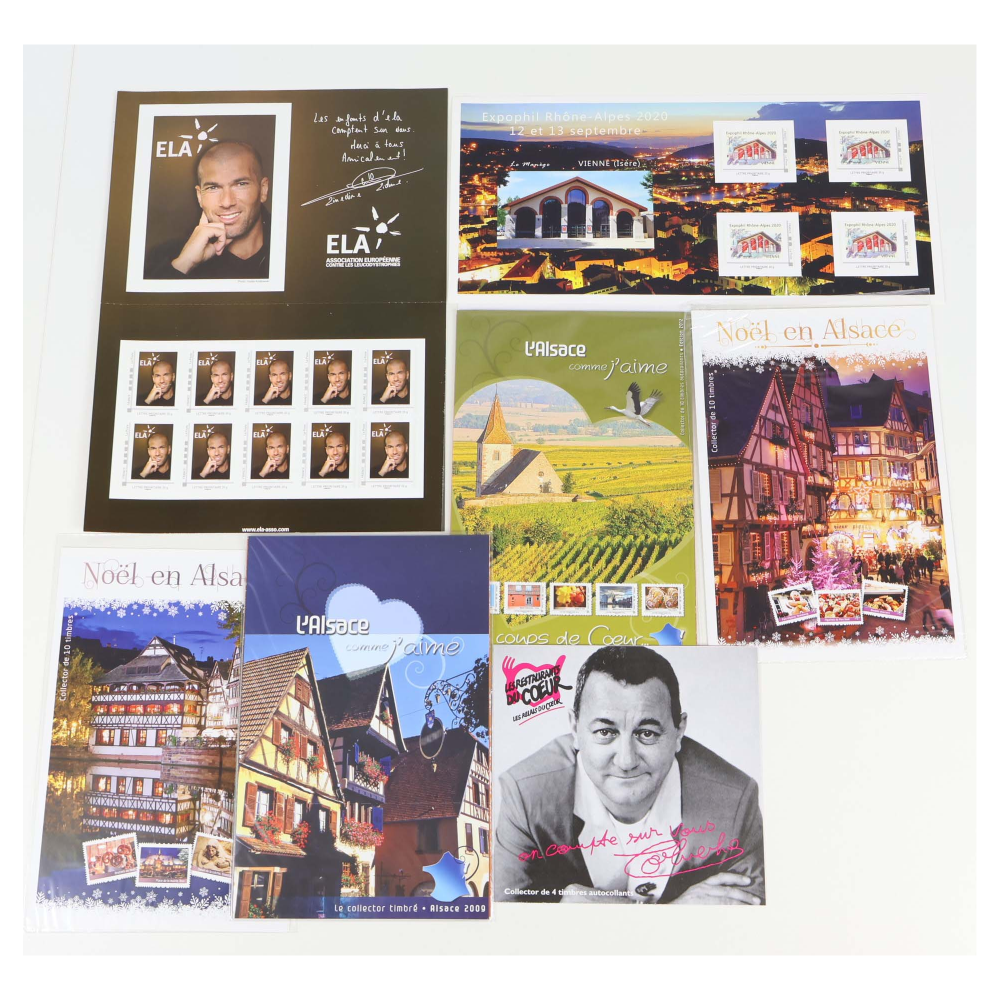 LOT DE 58 TIMBRES AUTOADHÉSIFS VP LETTRES 20G FRANCE SOUS FORMAT COLLECTORS