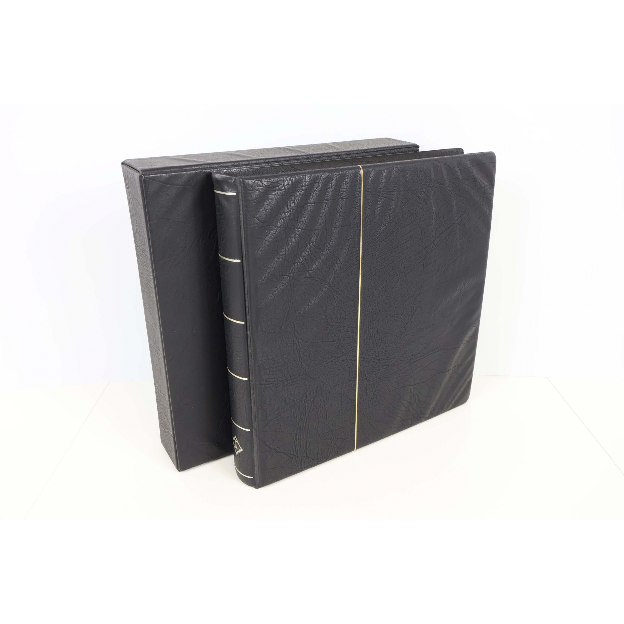 CLASSEUR LEUCHTTURM POUR RANGER COLLECTION DE TIMBRES DE FRANCE DE 1980 À 1989