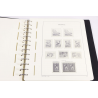 CLASSEUR LEUCHTTURM POUR RANGER COLLECTION DE TIMBRES DE FRANCE DE 1980 À 1989