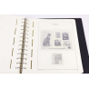 CLASSEUR LEUCHTTURM POUR RANGER COLLECTION DE TIMBRES DE FRANCE DE 1980 À 1989
