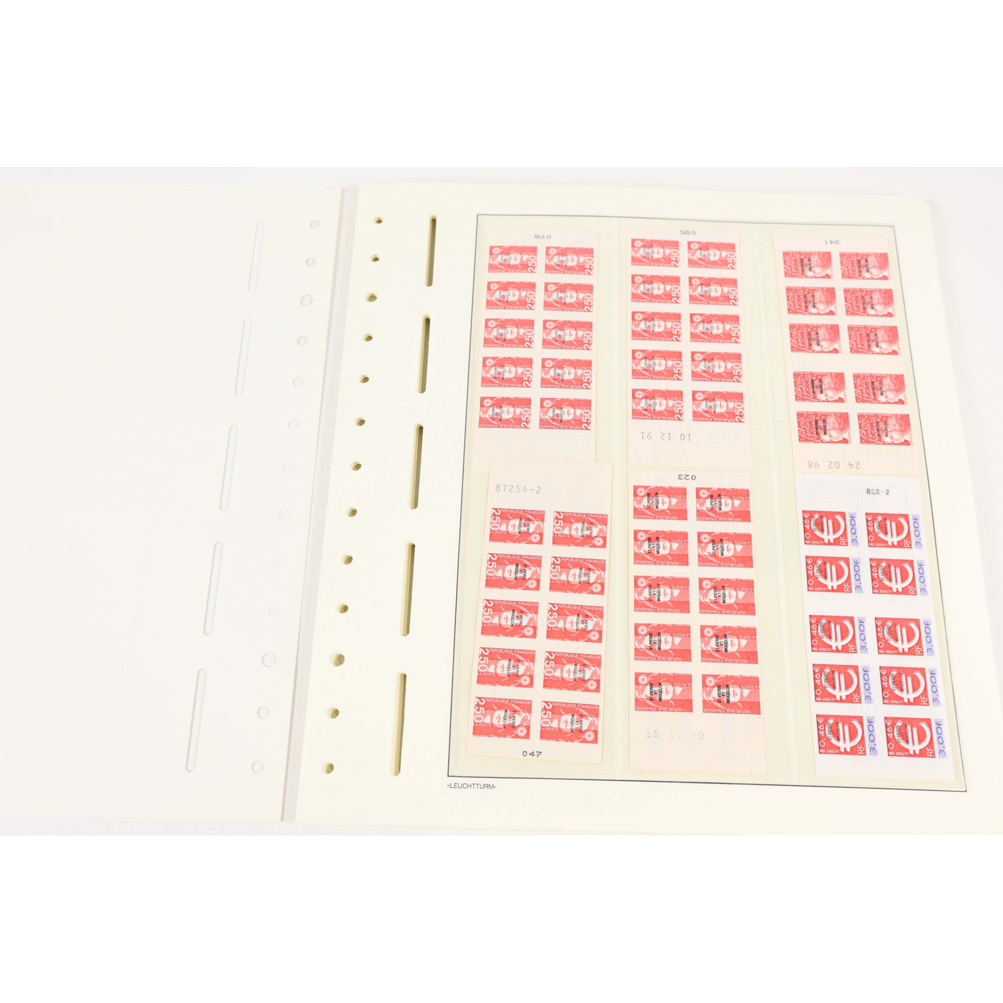 COLLECTION DE SAINT PIERRE ET MIQUELON ENTRE 1986 À 1995 TIMBRES NEUFS** VF 150€
