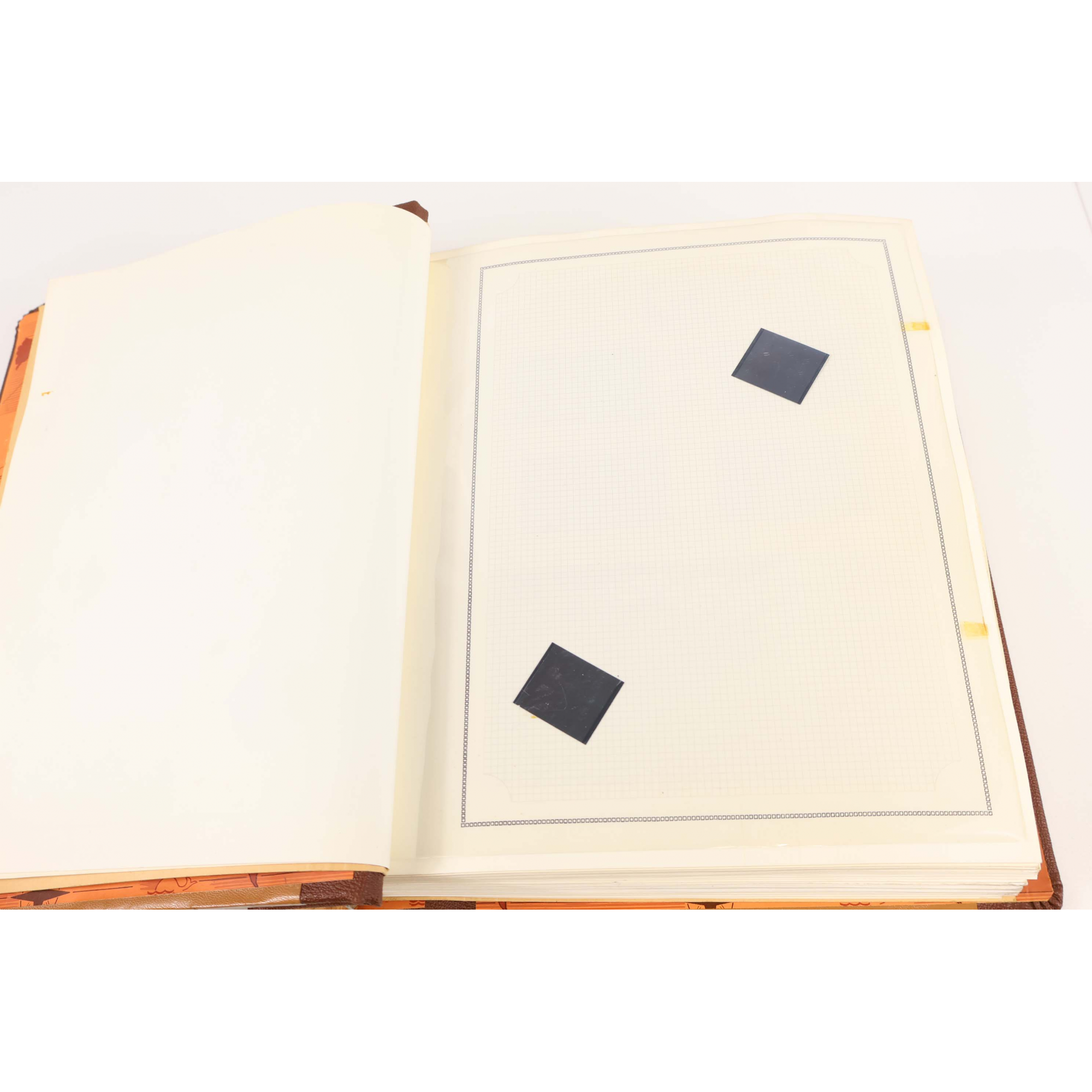 ALBUM MOC POUR RANGER UNE COLLLECTION DE TIMBRES DE FRANCE DE 1971 À 1994