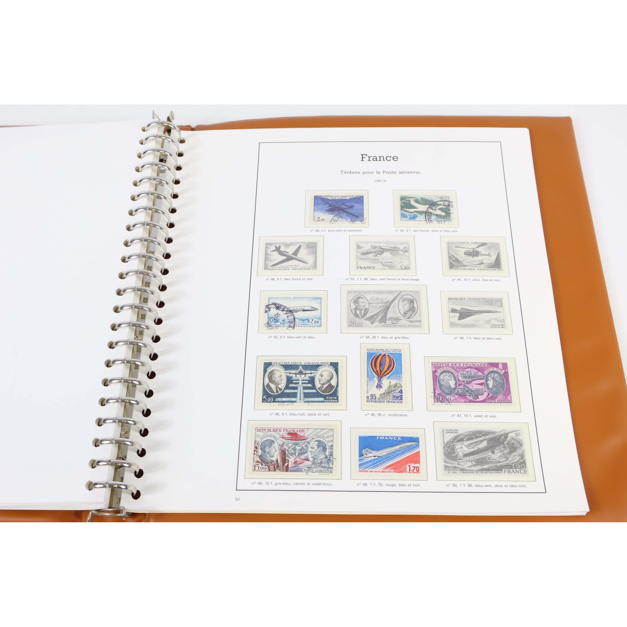 COLLECTION TIMBRES DE FRANCE DE 1970 À 1978 NEUFS** DANS ALBUM YVERT ET TELLIER
