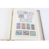 COLLECTION TIMBRES FRANCE POSTE AÉRIENNE/SERVICE/TAXE/PRÉO DANS UN ALBUM MOC