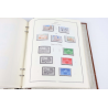 COLLECTION TIMBRES FRANCE POSTE AÉRIENNE/SERVICE/TAXE/PRÉO DANS UN ALBUM MOC