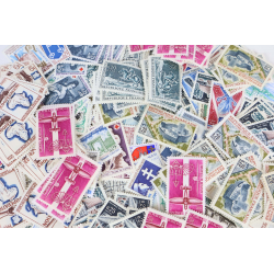 LOT DE 1000 TIMBRES FRANCE NEUFS AFFRANCHISSEMENT 0,20 FRANCS, SOUS FACIALE