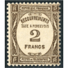 FRANCE TIMBRE-TAXE N°62 TIMBRE NEUF SIGNÉ ANNÉE 1931 COTE 320€