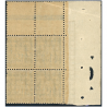 FRANCE BLOC DE 4 TIMBRES NEUFS** N°101 TYPE SAGE COTE 240€ PLUS VALUE BDF
